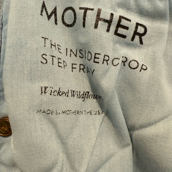 MOTHER Bootcut Jeans Medium-Dark Wash Distressed - Picture 5 of 7